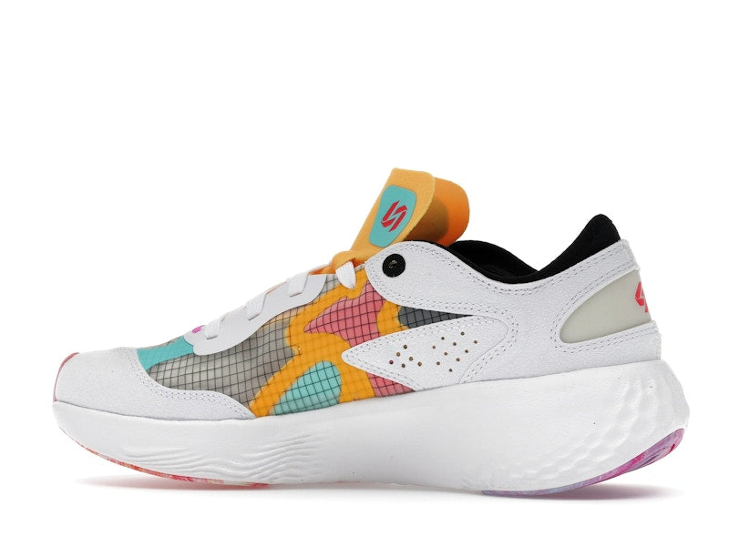 Jordan Delta 3 Nitro Low Luka Doncic White Black Dynamic Turquoise