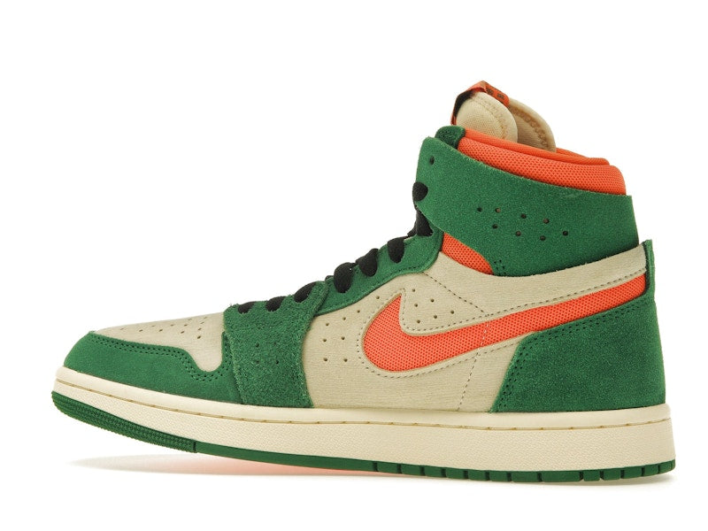 Jordan 1 High Zoom Air CMFT 2 Pine Green Orange Blaze (Women's)