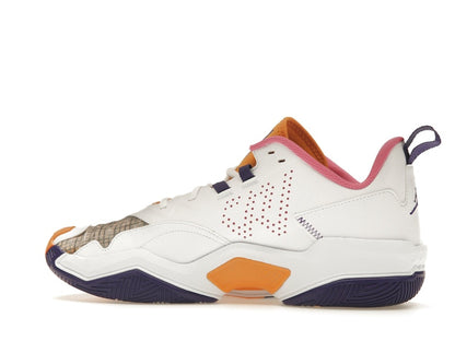 Jordan One Take 4 White Court Purple Canyon Gold