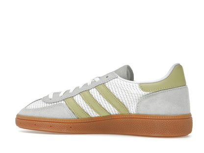 adidas Handball Spezial White Powder Yellow (Women's)