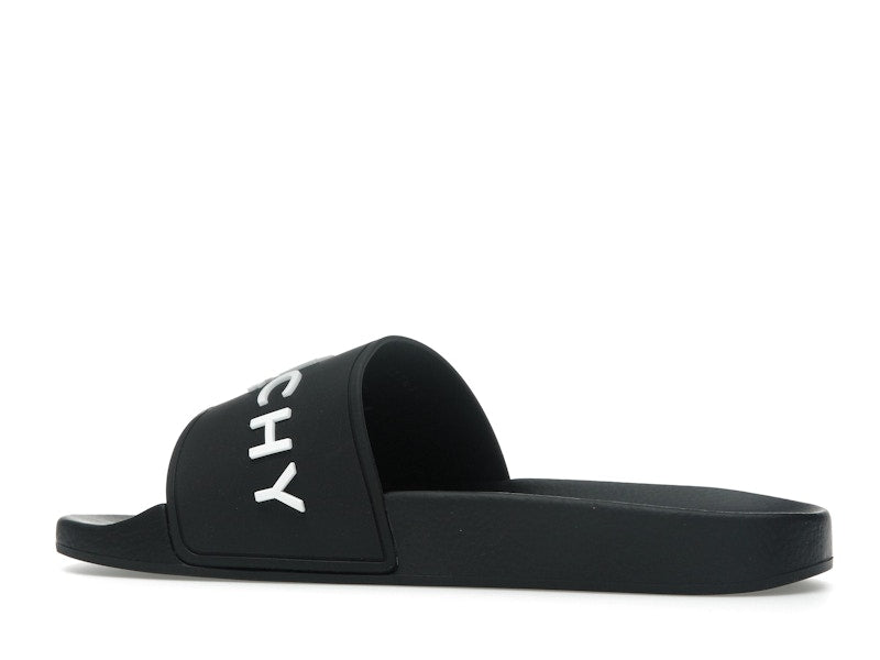Givenchy Paris Slide Sandals Black