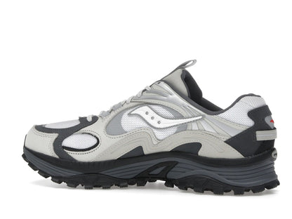 Saucony Grid Aura X Grey Pack White