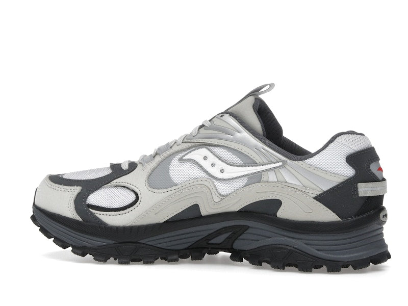 Saucony Grid Aura X Grey Pack White