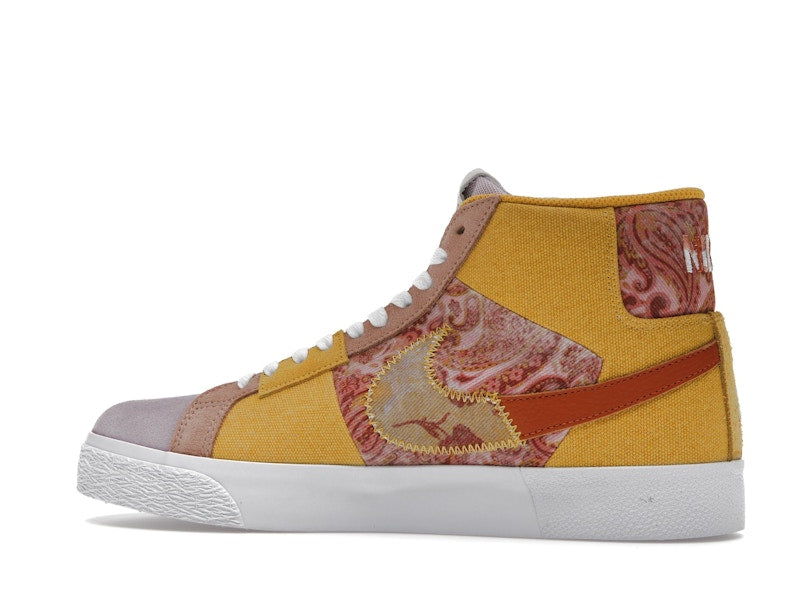 Nike SB Zoom Blazer Mid Premium Floral Paisley Sanded Gold