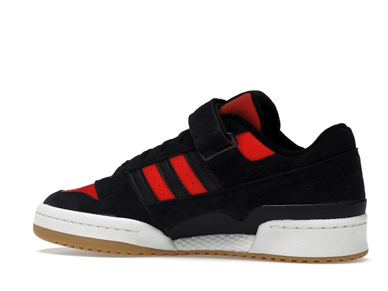 adidas Forum Low Core Black Core Black Vivid Red
