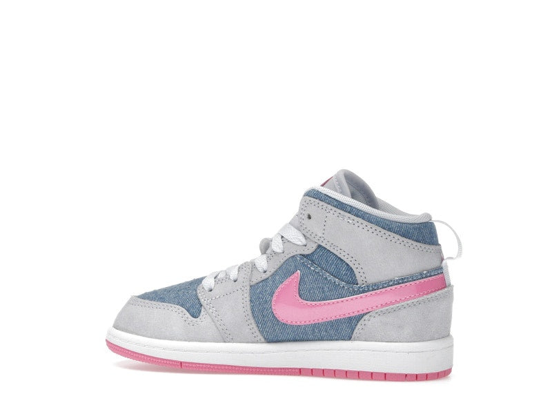 Jordan 1 Mid SE Denim Sequin (PS)