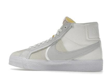 Nike SB Blazer Mid Warning Label Summit White