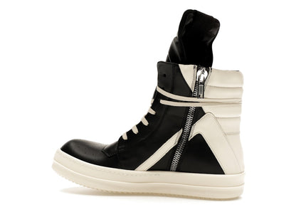 Rick Owens Luxor Geobasket Black Milk