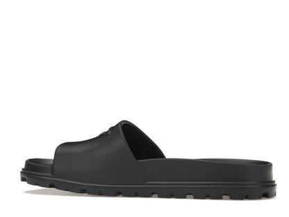 Prada Rubber Slides Black (Men's)