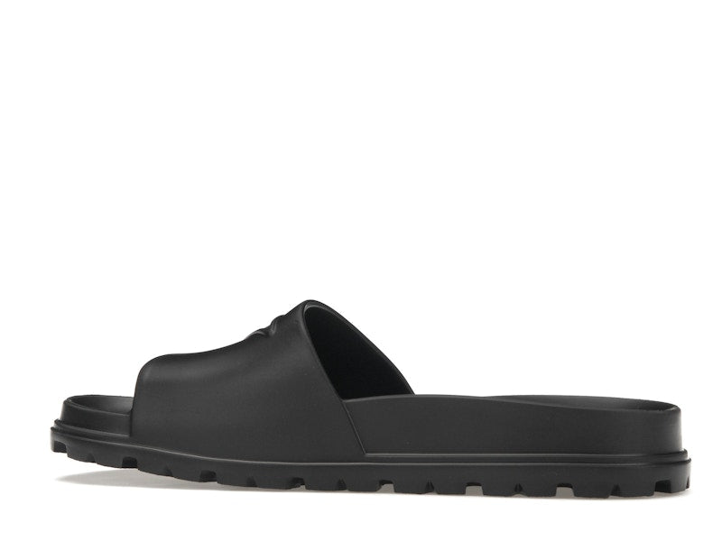 Prada Rubber Slides Black (Men's)