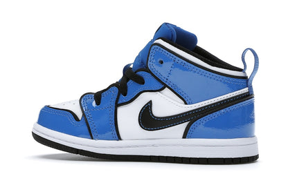 Jordan 1 Mid Signal Blue (TD)