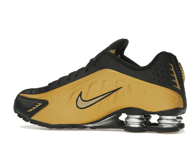 Nike Shox R4 Black Metallic Gold (Women's)