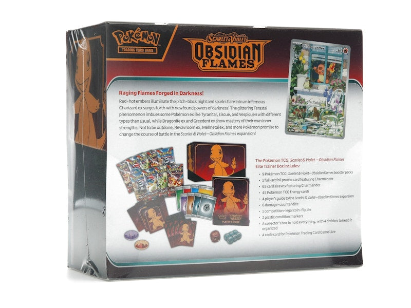 Pokémon TCG Scarlet & Violet Obsidian Flames Elite Trainer Box