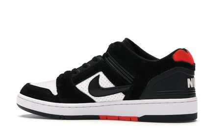 Nike SB Air Force 2 Low Black White Habanero Red