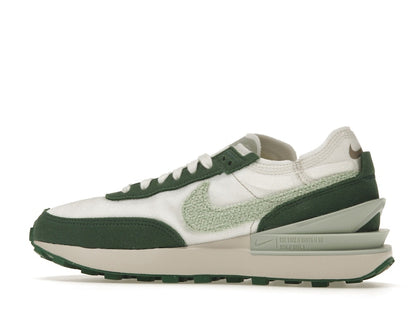 Nike Waffle One Summit White Moon Fossil Gorge Green Honeydew (Women's)