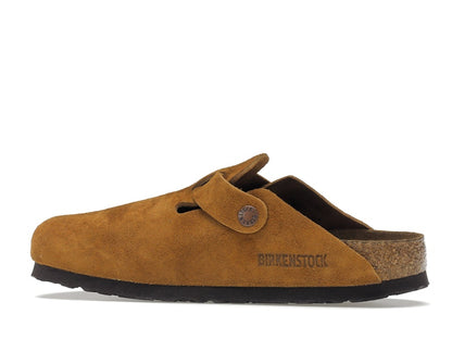 Birkenstock Boston Soft Footbed Suede Mink