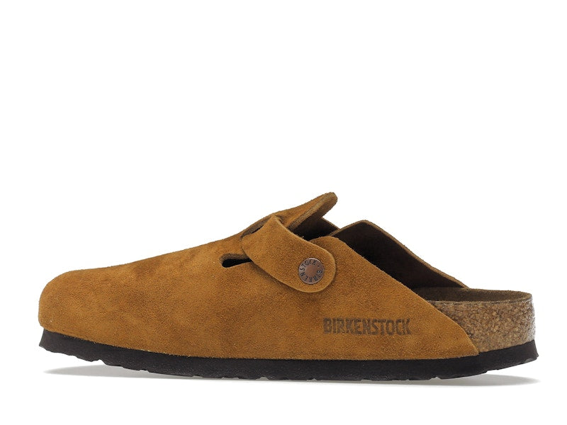 Birkenstock Boston Soft Footbed Suede Mink