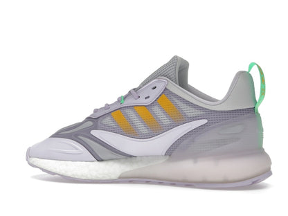 adidas ZX 2K Boost 2.0 Purple Tint Semi Solar Gold Matte Silver (Women's)