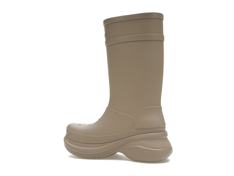 Balenciaga x Crocs Boot Beige Rubber