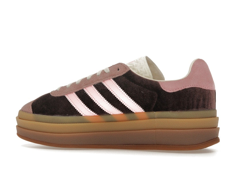 adidas Gazelle Bold Shadow Brown Warm Clay Glow Pink (Women's)