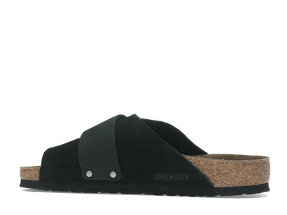 Birkenstock Kyoto Nubuck Suede Black