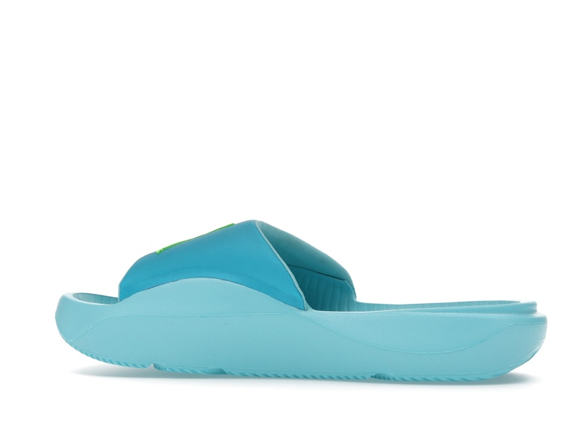 Jordan Franchise Slide Chlorine Blue Copa Electric Green