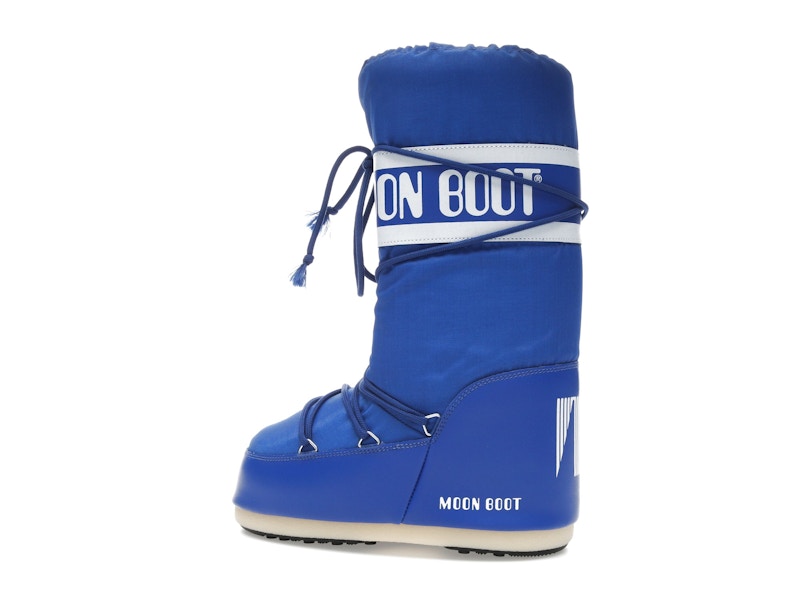 Moon Boot Icon Nylon Boot Electric Blue