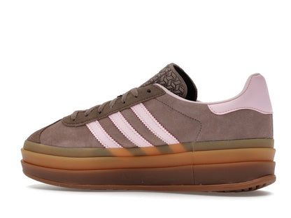 adidas Gazelle Bold Trace Brown Clear Pink (Women's)