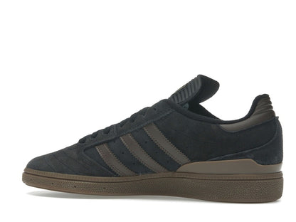 adidas Busenitz Pro Core Black Brown Gold Metallic