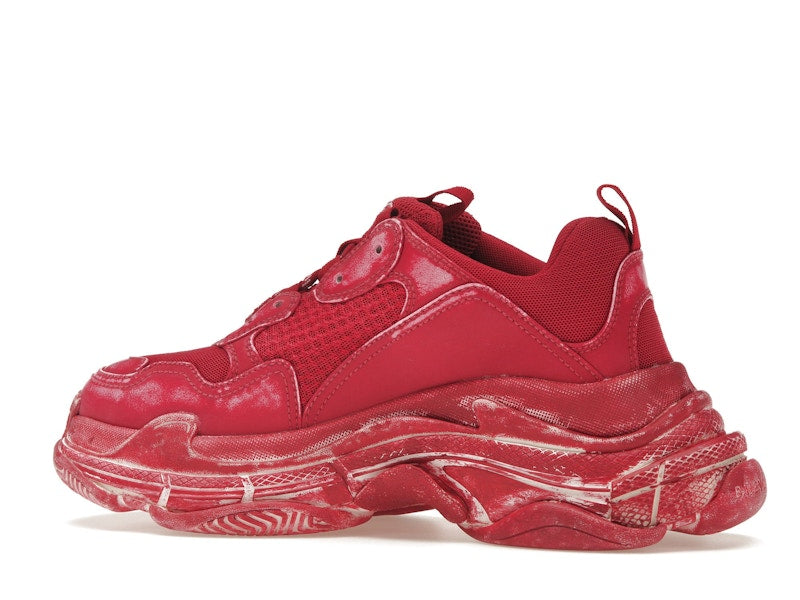 Balenciaga Triple S Faded Red