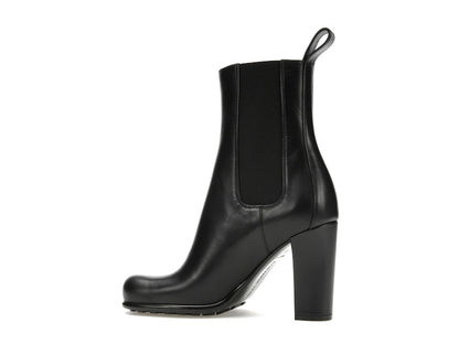 Bottega Veneta Storm Moulded Toe Leather Chelsea Boot Black (Women's)