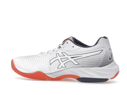 ASICS Netburner Ballistic FF 3 White Indigo Fog