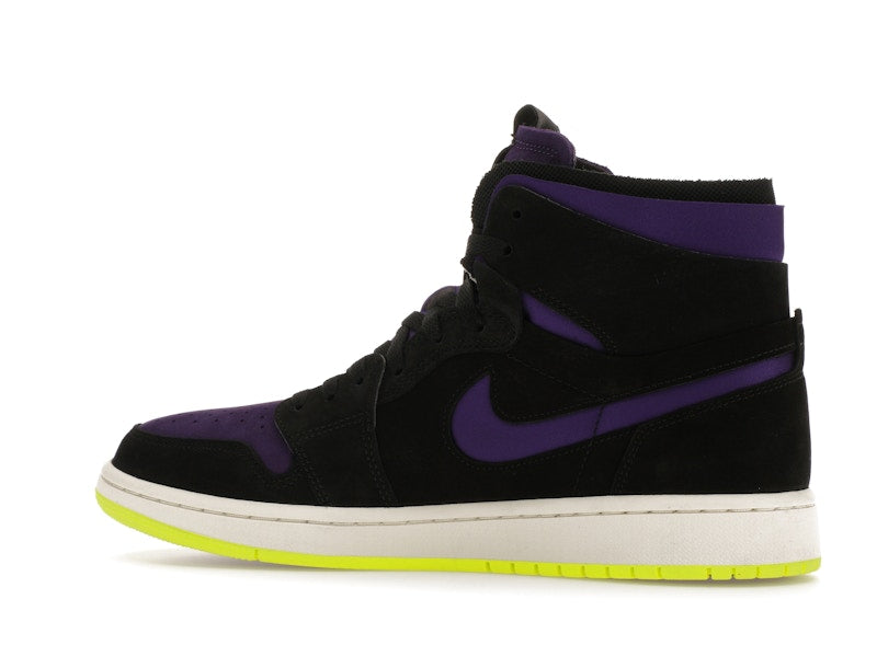 Jordan 1 High Zoom Air CMFT Black Court Purple Lemon Venom (Women's)