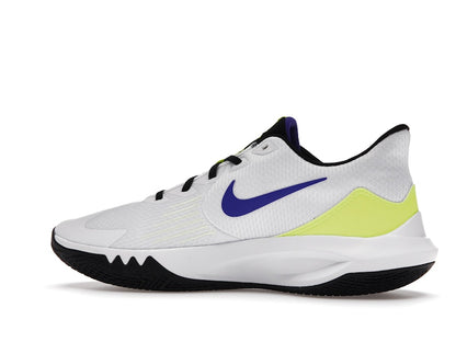 Nike Precision 5 White Barely Volt