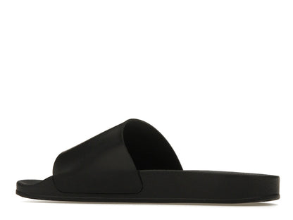 OFF-WHITE Pool Slides Black White (Women's) (SS22)