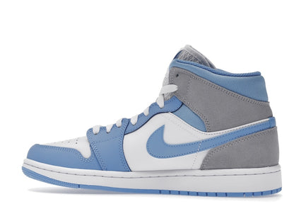 Jordan 1 Mid University Blue Grey