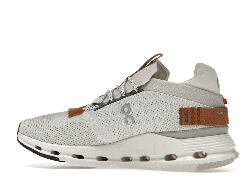 On Running Cloudnova White Pearl Brown