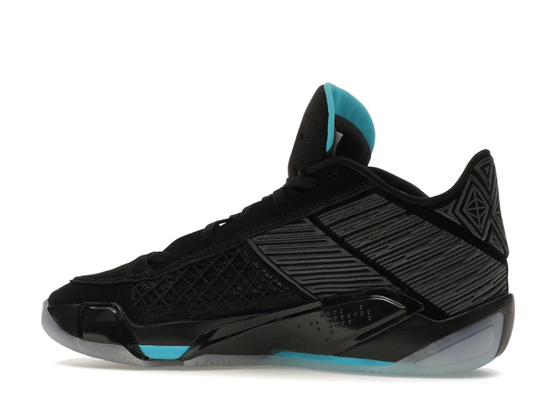 Jordan 38 Low Black Gamma Blue (Translucent Sole)