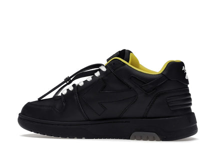OFF-WHITE Out Of Office "OOO" Low Tops For Walking Black Yellow