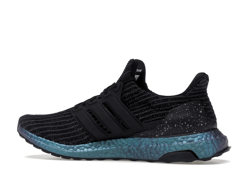 adidas Ultra Boost Black Green Zest