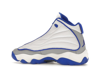 Jordan Pro Strong White Royal Grey
