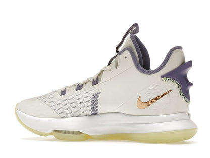 Nike LeBron Witness 5 Summit White Metallic Bronze
