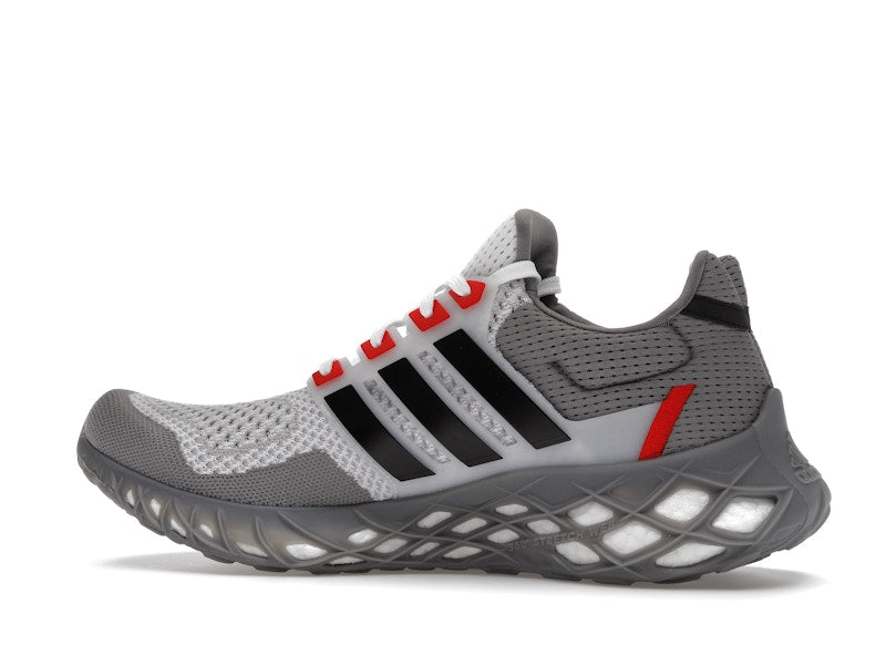 adidas Ultra Boost Web DNA Grey Vivid Red