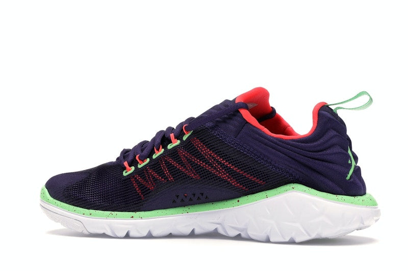 Jordan Flight Flex Trainer Ink/Lt Psn Green-Infrrd 23-White
