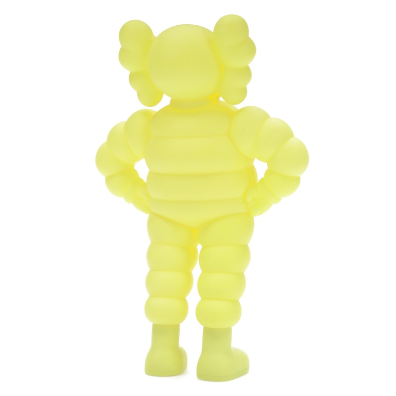 KAWS Chum Vinyl Figure Yellow (2022)