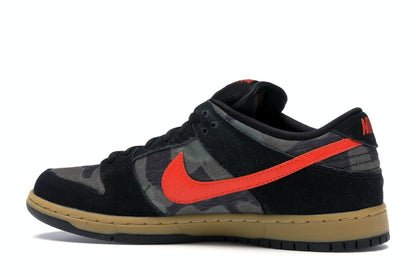 Nike SB Dunk Low Black Rough Green