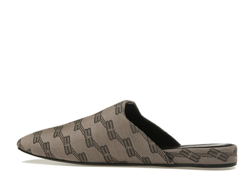 Balenciaga Cozy Jacquard Mules Brown