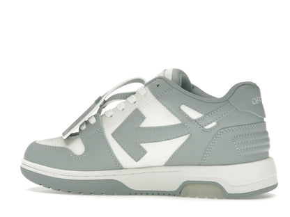 OFF-WHITE Out Of Office OOO Low Tops White Grey