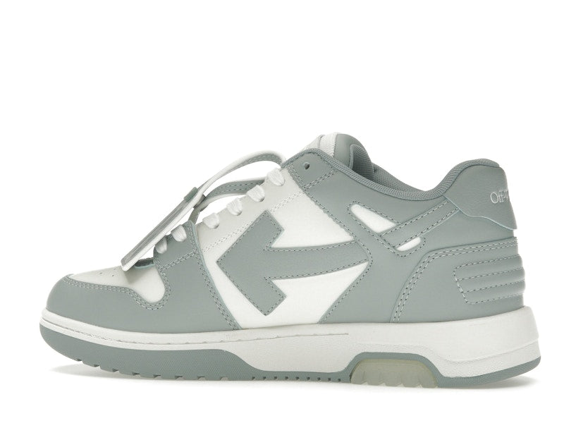 OFF-WHITE Out Of Office OOO Low Tops White Grey