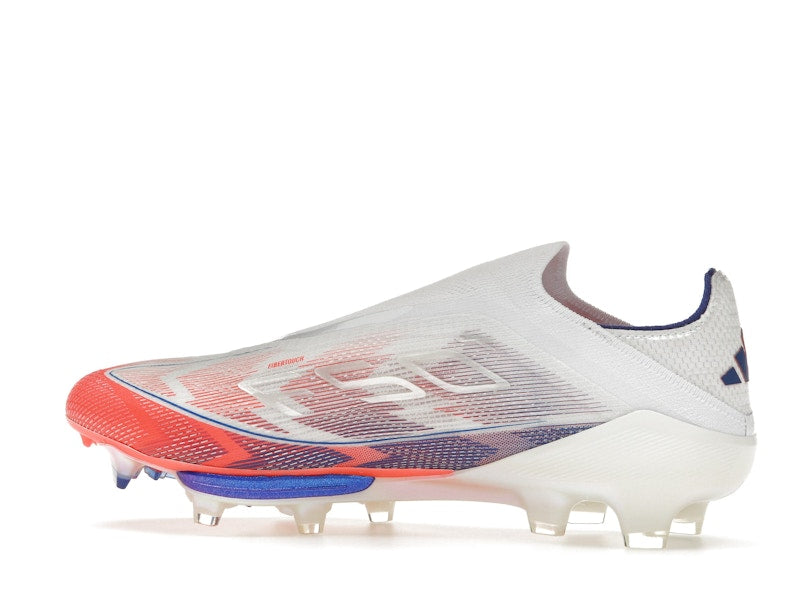adidas F50+ Elite Laceless FG Cloud White Solar Red